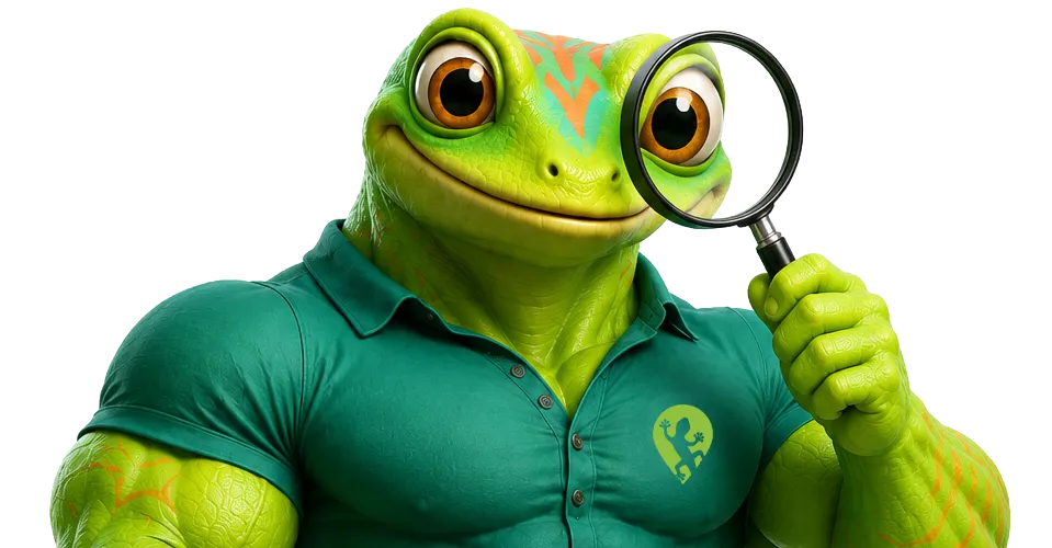 Mascotte Gecko.re